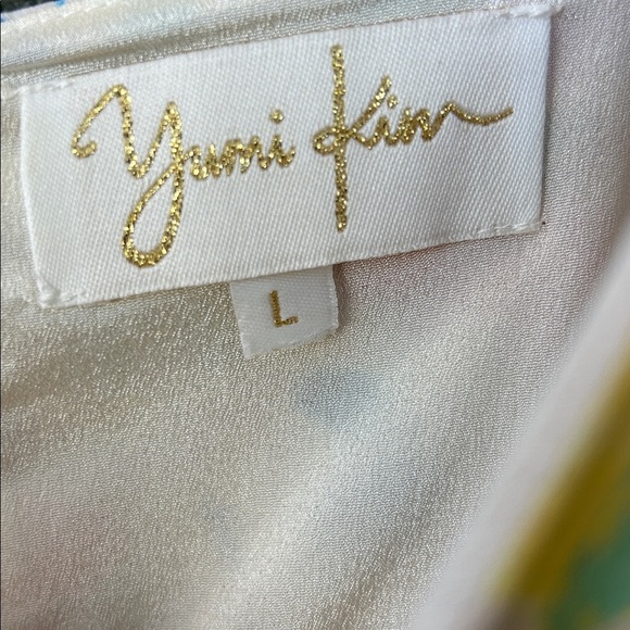 Yumi Kim Anthropologie Floral MidiDress Vacation Resortwear Spring Sz L - Picture 4 of 7